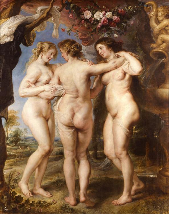 Peter Paul Rubens The Three Graces (mk08) oil painting picture
